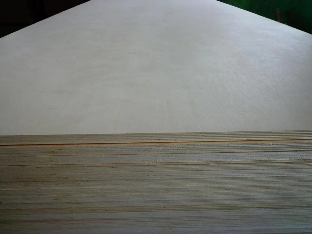 melamine faced birch wood core high quality commercial plywood