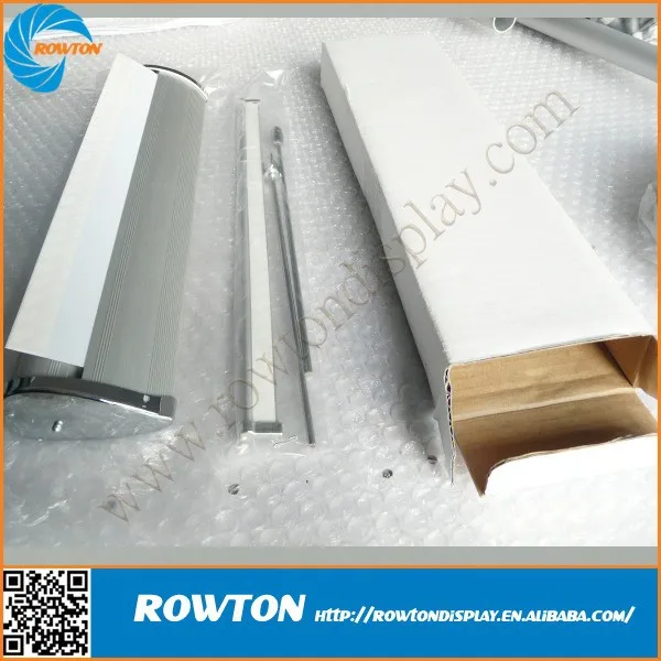 A4 size mini banner tabletop display roll up stand