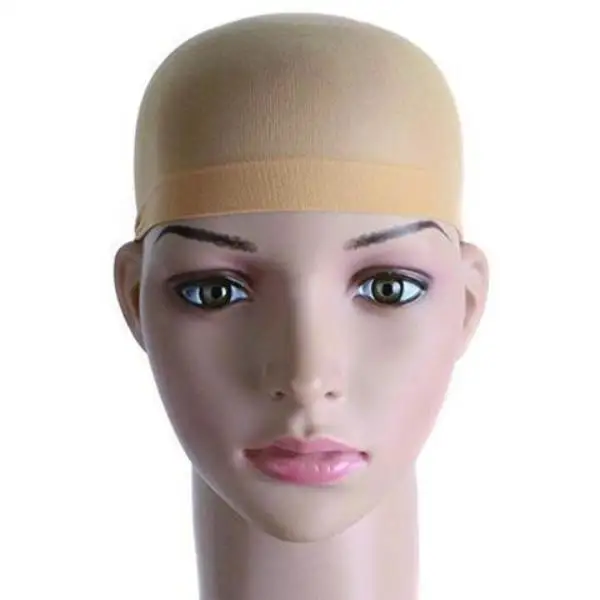 
Breathable full silk net wig cap for making hair wigs 