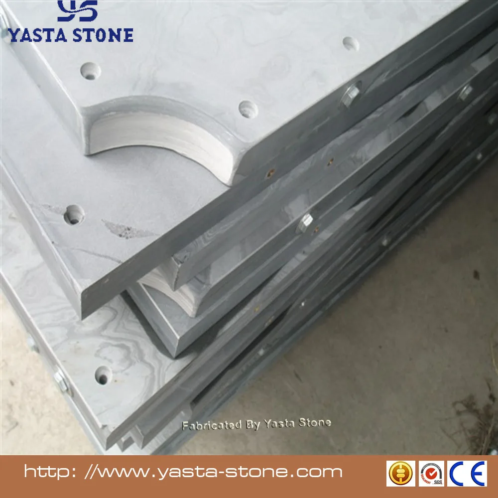 YA China grey slate billiard big size billiard slate table price sale