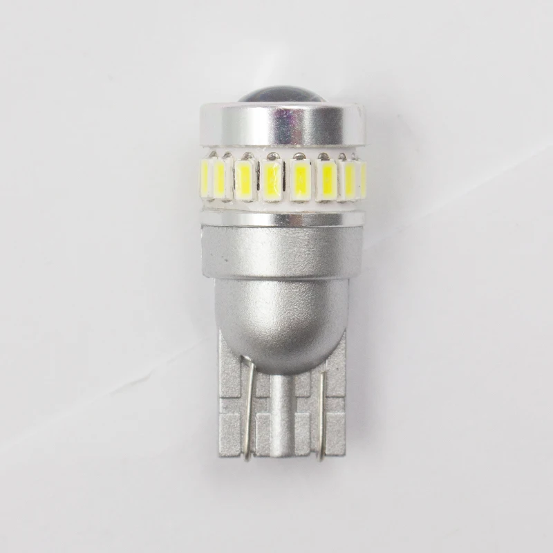 T10 168 White 18SMD 3014 1SMD 3030 Chip 12V LED Interior Plate Light T10 Interior SMD Light Bulbs License Plate Light T10 W5W