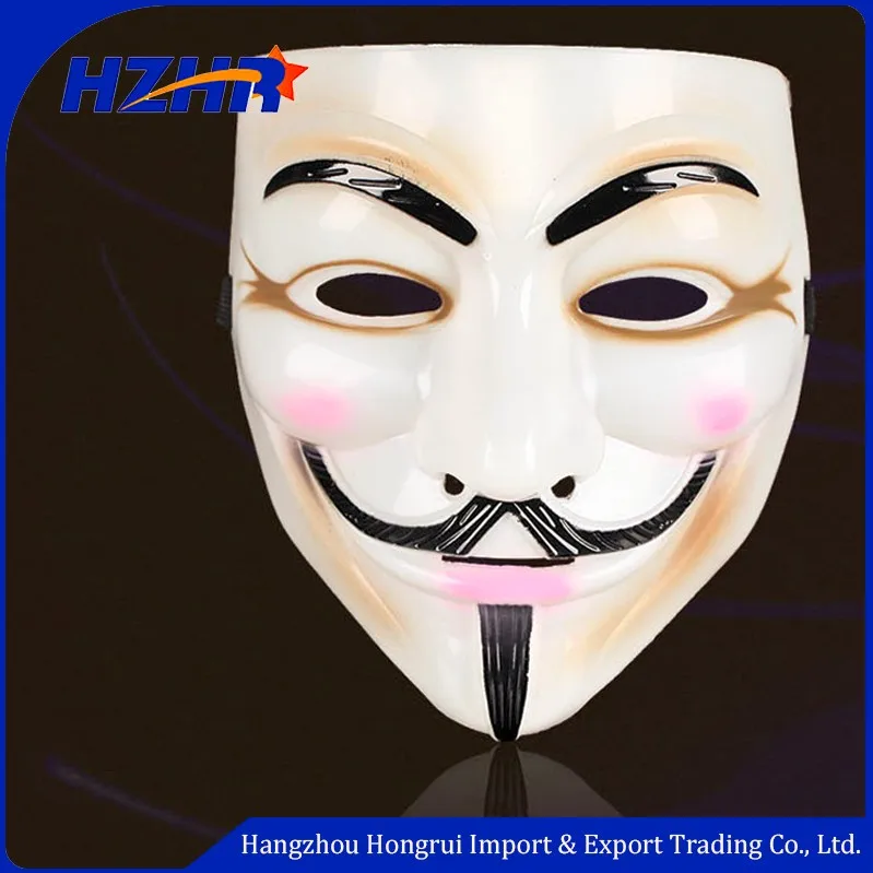 Wholesale Funny Halloween Mask v for Vendetta mask for adults