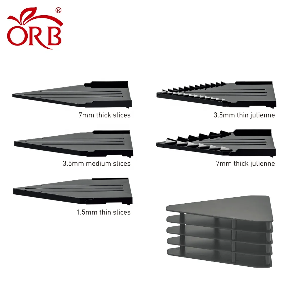 Free sample efficient multi-blades commercial vegetable cutter mandoline super food slicer