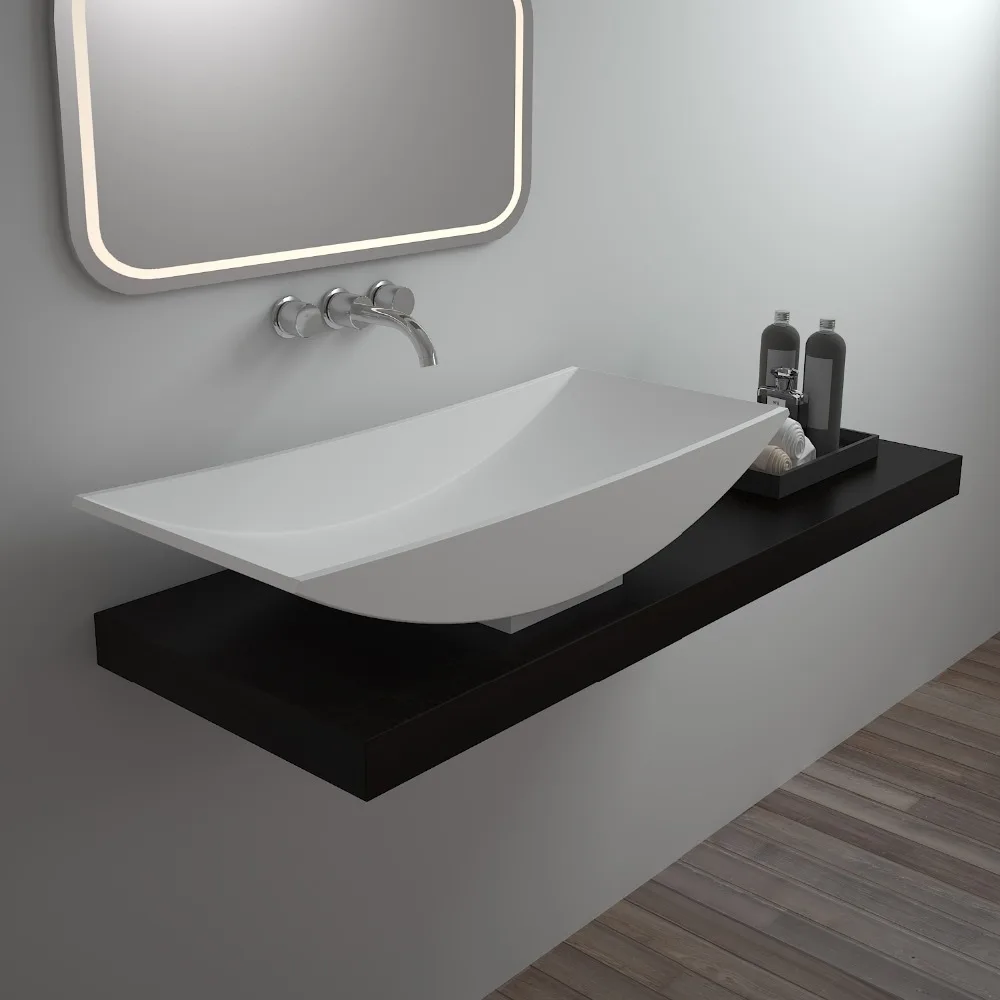 SM-8310 новый дизайн, уникальная форма, раковина для ванной комнаты, Современная раковина