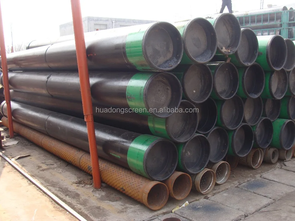API 5CT Grade J55/K55 steel Oil casing pipe (manufacture)