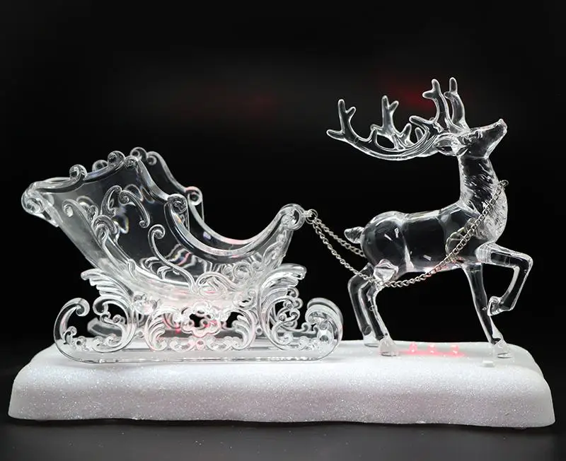 2020 new Hot Sale christmas reindeer lights decoration light  gold supplier