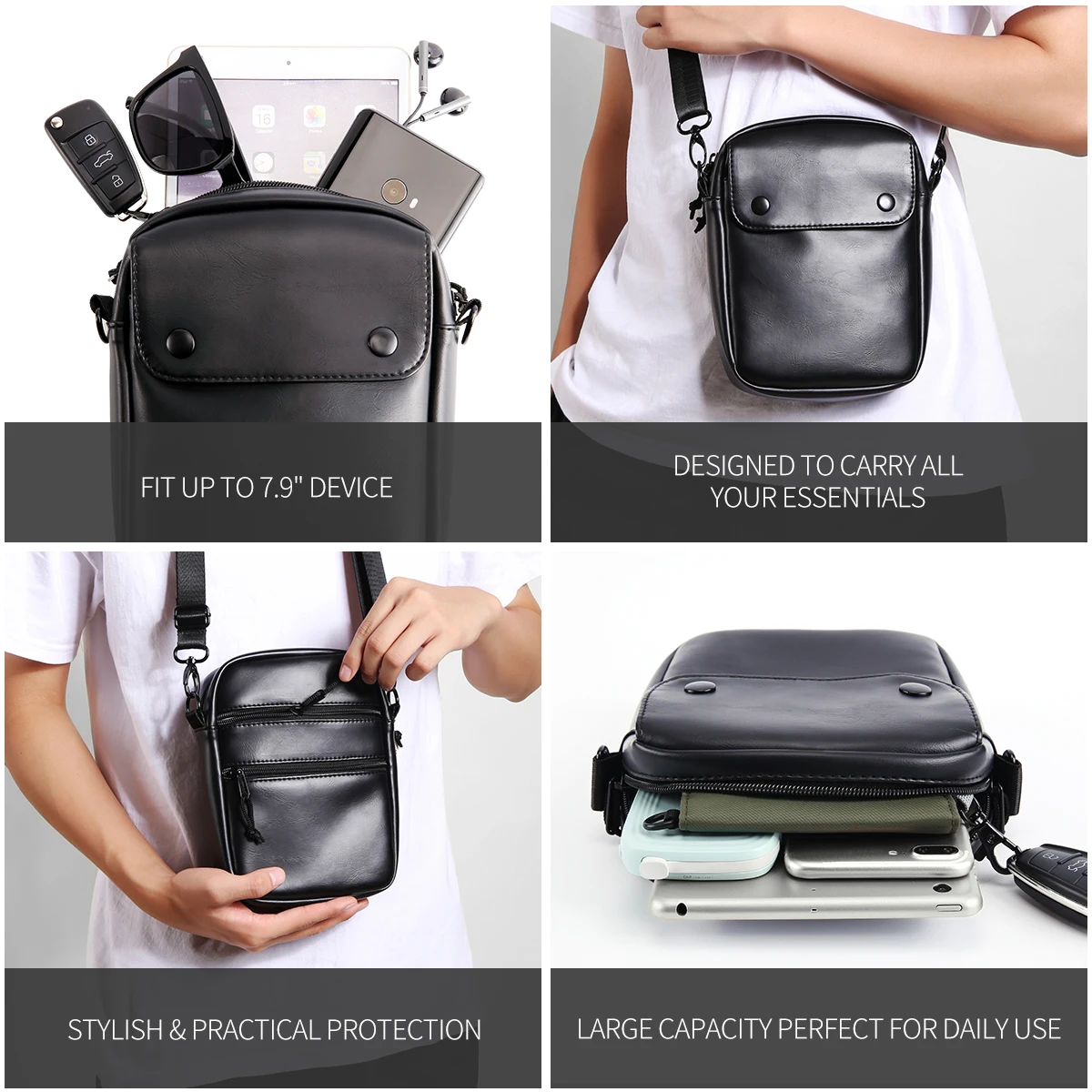 Мини сумка-мессенджер YIPINU, сумка-слинг через плечо