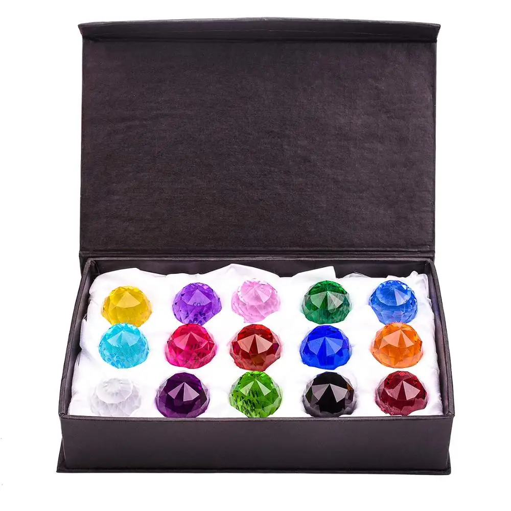 Colorful Crystal Ball Prism Suncatcher Rainbow Pendants Maker, Hanging Crystals Prisms