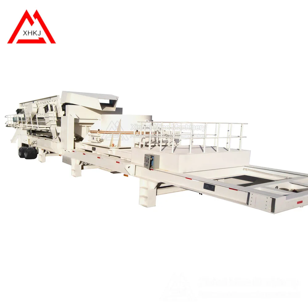 Hign capacity sand maker electric motor stone breaker crusher plant 240 t/h production line