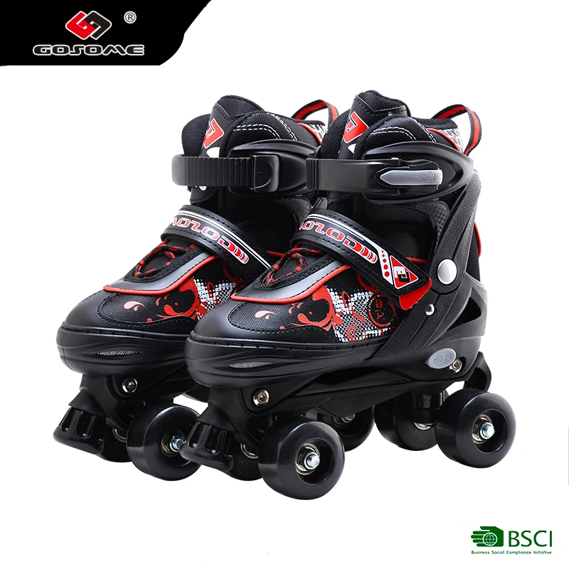 GOSOME professional flashing inline skates and skateshoes and rollerskates for kids