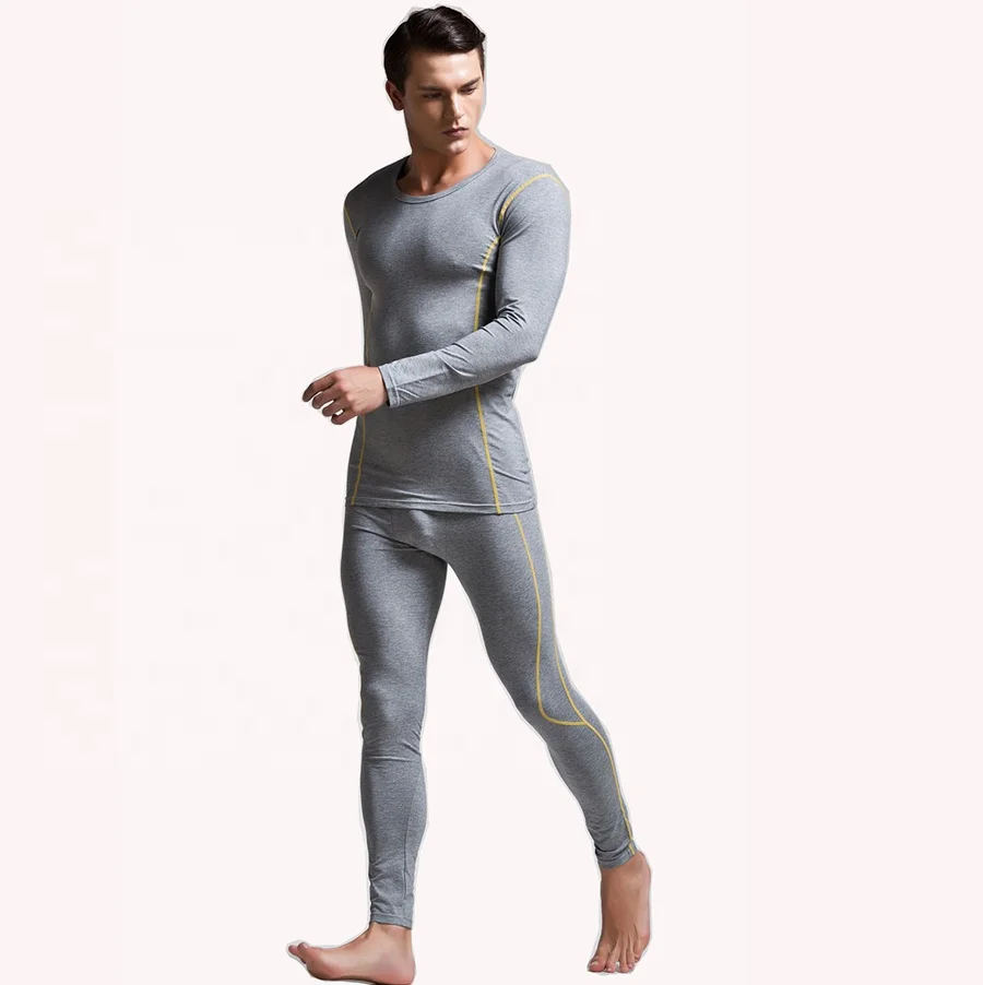 Длинное термобелье, удобное Мужское нижнее белье, зимнее нижнее белье