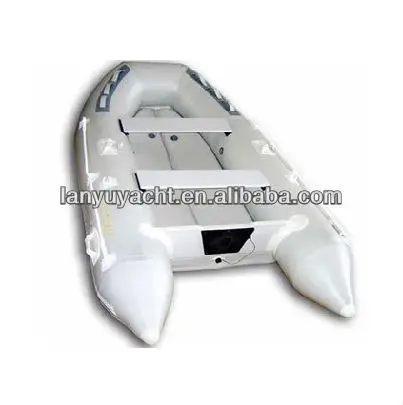 
inflatable aluminium floor rescue boat 