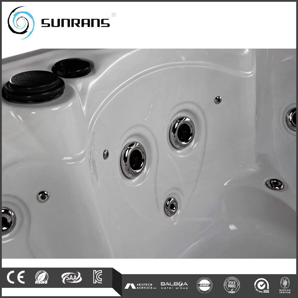 Sunrans 2021 Luxury air jet whirlpool massage outdoor spa hot tub