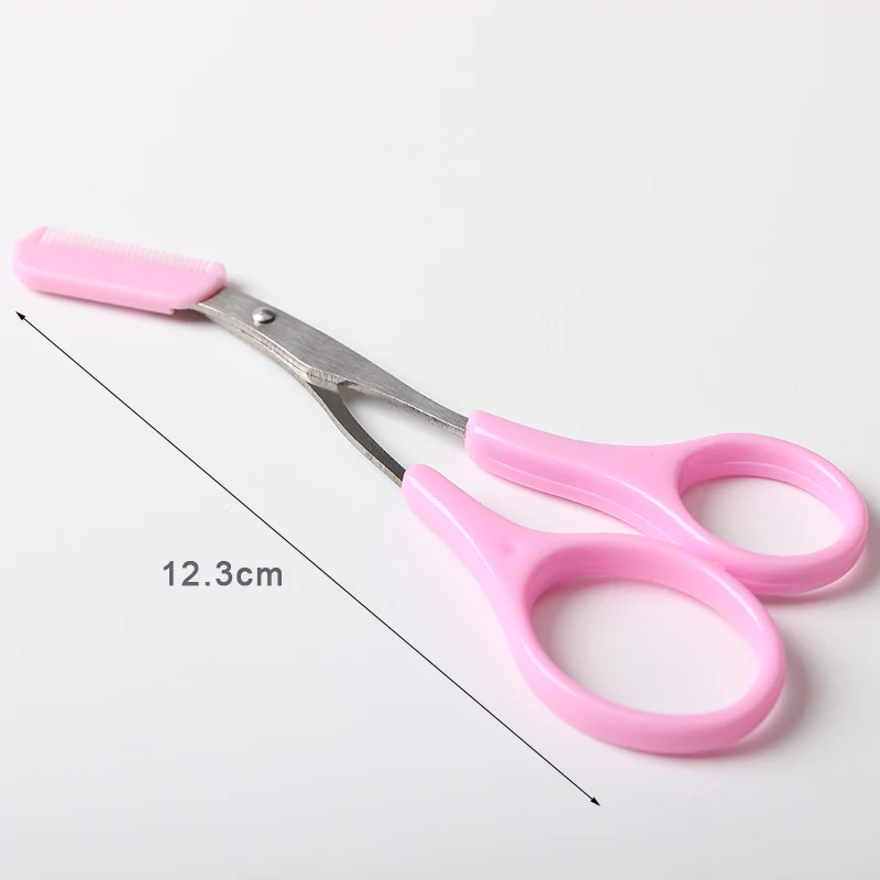 New style Eyebrow Scissors with comb beauty scissors