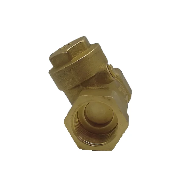 Low price 1/2 3/4 1 1 1/4 1 1/2 1 3/4 2 inch type flapper water meter duo price brass swing check valve