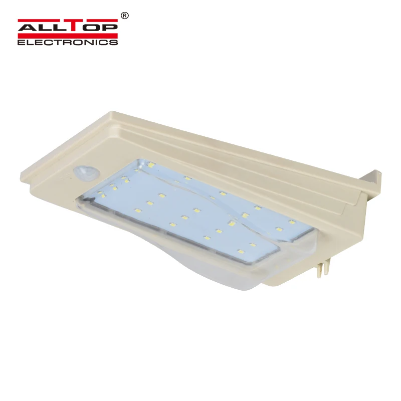 ALLTOP 2021 Popular Solar Lighting Outdoor Garden Wall Mounted Sensor LED Solar Wall Light