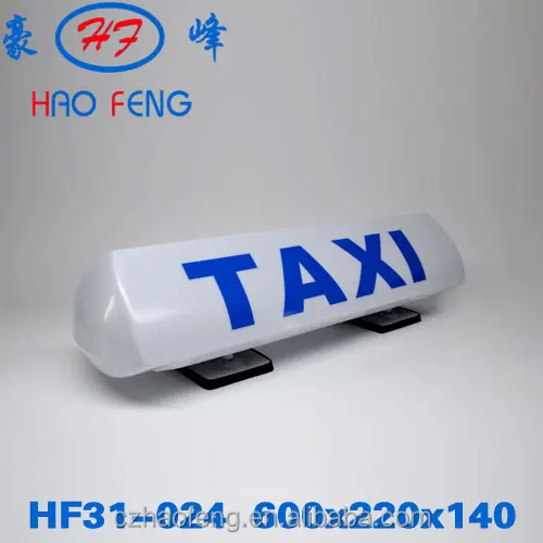 HF31-024taxi roof sign with magnet