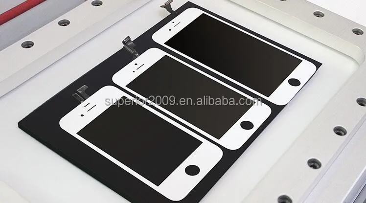 LCD Vacuum OCA Lamination Machine and Bubble Remover Machine for Max 12inch LCD Screen for iphone samsung