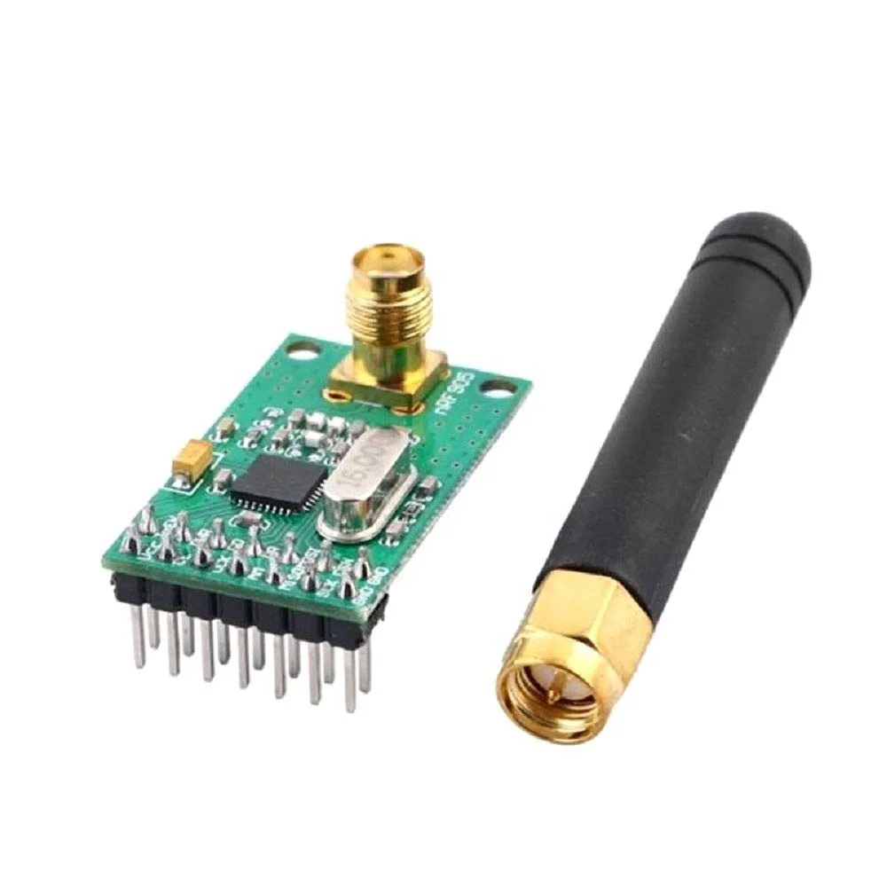 NRF905 Wireless Transceiver Module Wireless Transmitter Receiver Board NF905SE With Antenna Low Power 433MHz 868MHz 915MHz