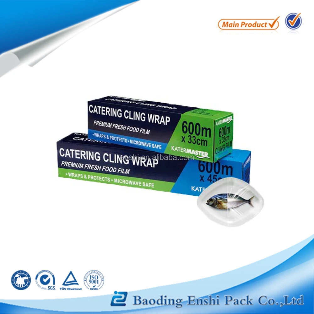 multi function  kitchen use  plastic food cling wrap film
