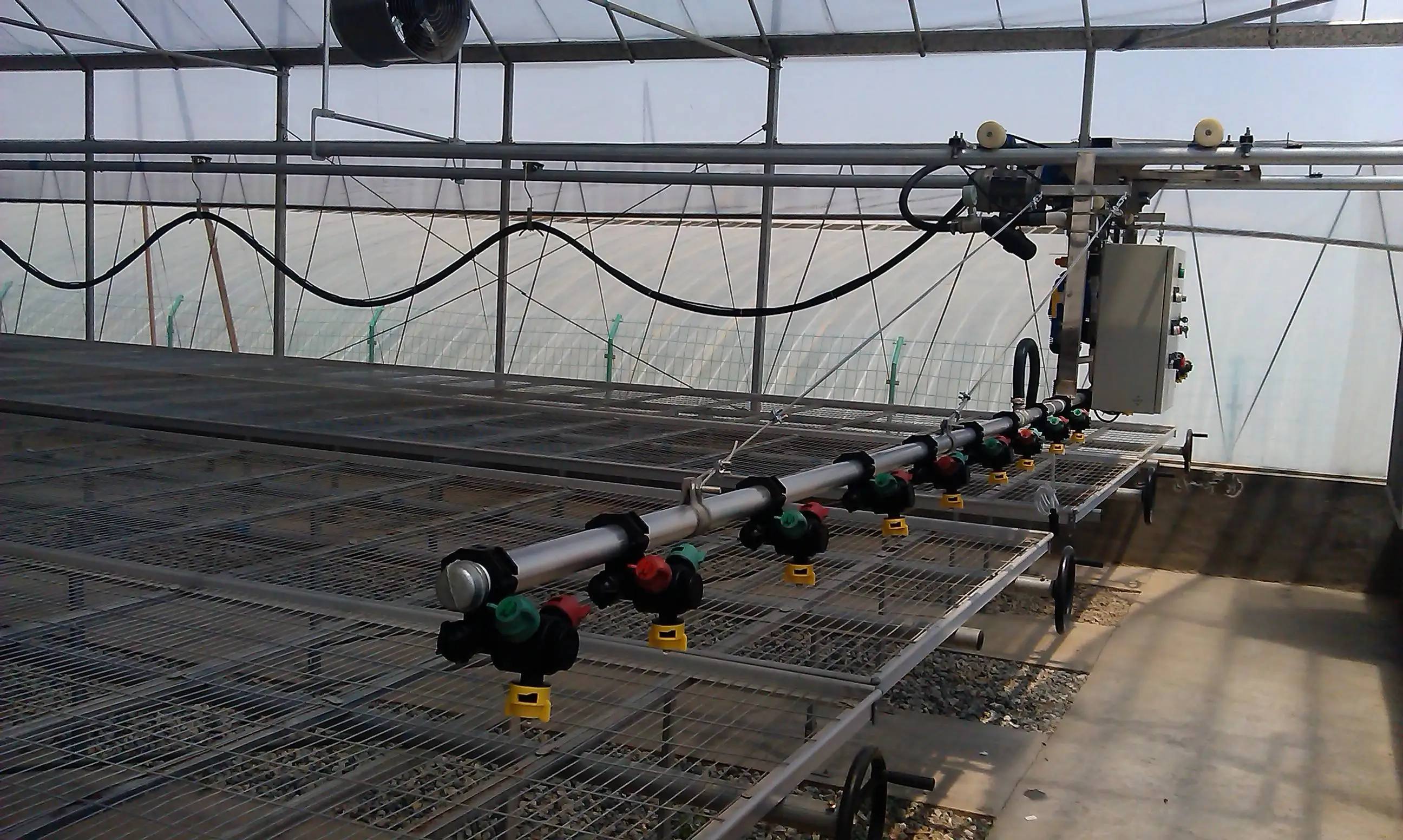 
Drip Horticultural greenhouse planting sprinkler irrigation system 