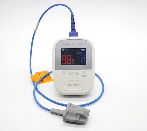 CE approved portable handheld palm neonatal pulse oximeter with alarm function
