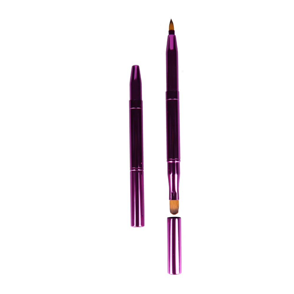 dual retractable lip liner brush