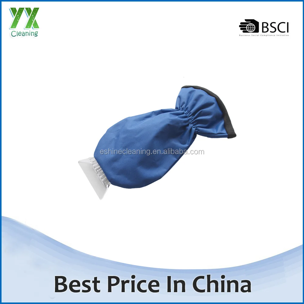 New style Promotional Car Ice Scrapper with gloves