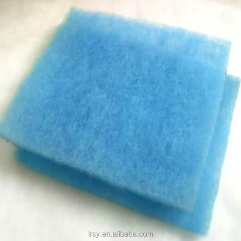 Eco-friendly polyester filter pad dust filtering premium padding and deodorant effect coarse filter cotton