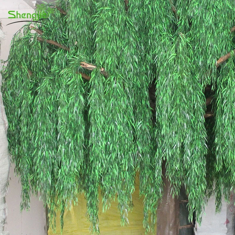 High simulation outdoor landscape artificial  weeping willow plants trees