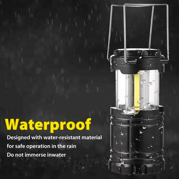COB LED Pop up Collapsible telescopic fishing rod outdoor camping lamp camping light lamps and lanterns