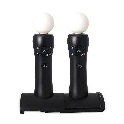 
Dual Controller Charger Dock Station Double Charging Stand For PS3 Move PSVR 