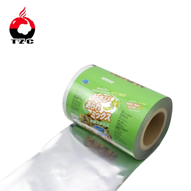 food packaging metalized opp film for Baked Cheese Corn Pops food packaging