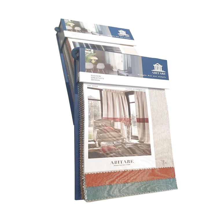 JBL OEM Processing Materials Hard Cover Sample Book Swatch Book Making Custom Fabric