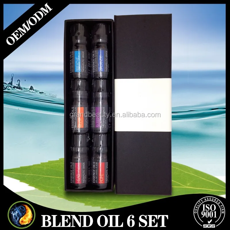 Private Label Эфирные Масла Начинающих Стартовый Набор 6 упак.