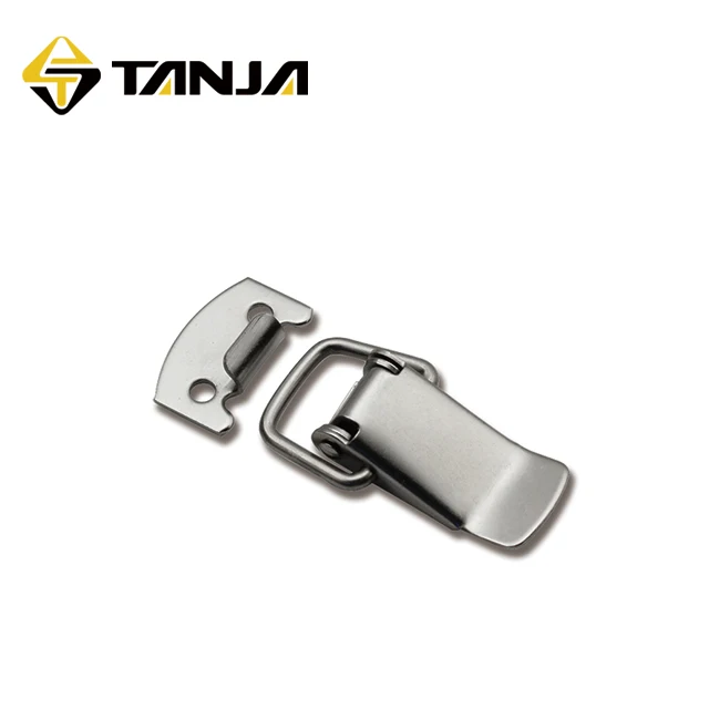 TANJA  A54 Stainless steel nickel plated small toggle latch draw latch for small tools measuring box packing box