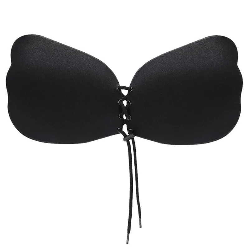 Plus size underwear new lace push up bra magic wing strapless bra