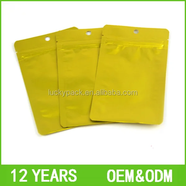 Toy Packing Stand Up Zipper Top Bottom Gusset Laminated Resealable Bag