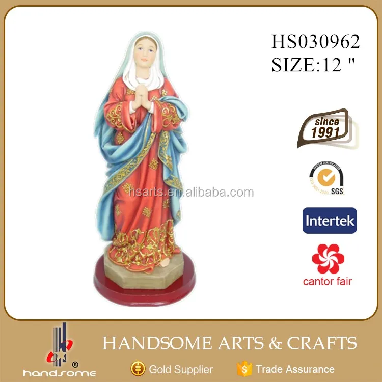 Promotional Large vintage religious statue catholic items baby jesus resin craft