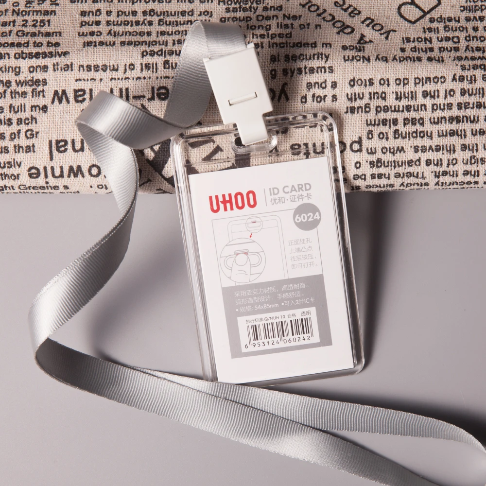 2020 New products arc design vertical acrylic card holder