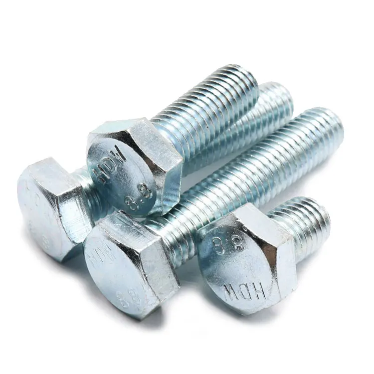 Galvanized hex head bolt 8.8 grade hex bolt
