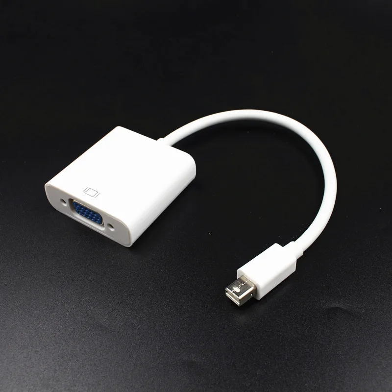 Mini Display Port Mini DP Thunderbolt Mini DisplayPort Para VGA Cable Adaptador 1080 P