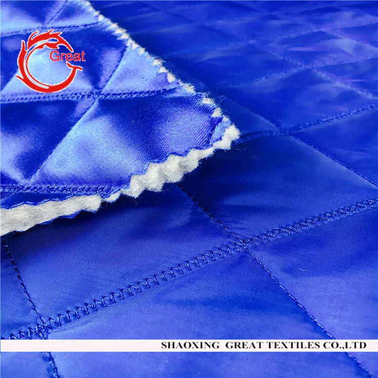 
winter quilted jacket fabric designer quilted jacket fabric accept OEM 