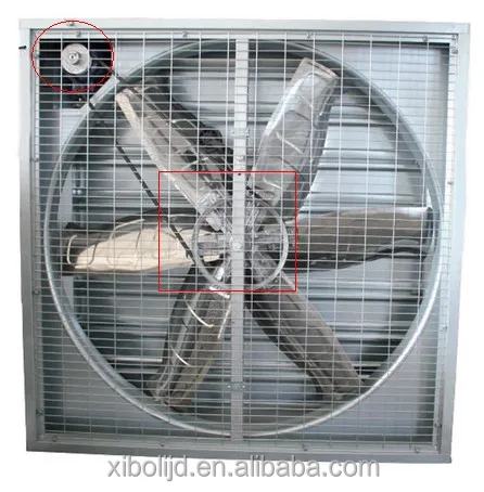 Промышленный и сельскохозяйственный настенный вентилятор испарительного охлаждения воздуха