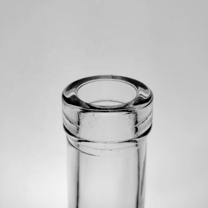 RSG Cylindrical Round Shape Bartop 500ml 700ml Tequila T Cork Plate Finish 75cl Gin Heavy Vodka Liquor 750 ml Alcohol Bottle