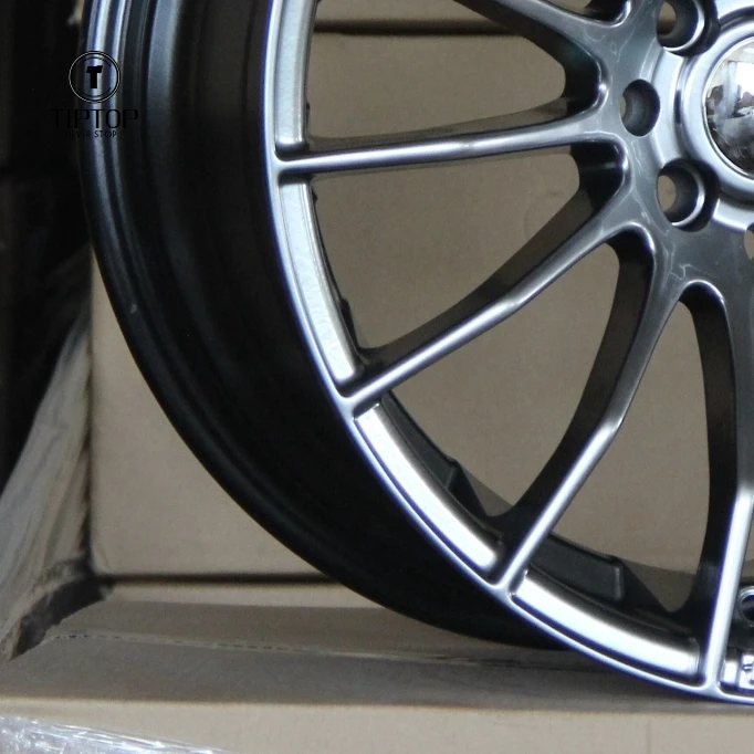  Автомобильные диски 14 дюймов 4 отверстия Х100 Ин матовая черная поверхность машины через стандарт качества jwl подходят для немецкого автомобиля