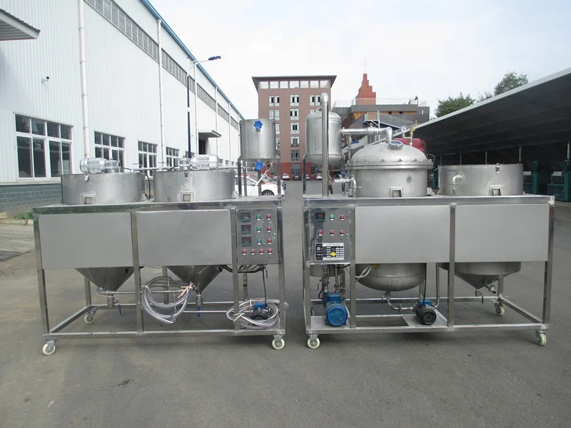 Low Price ! Animal Fat Oil Refining Machine Crude Oil Refinery for Sale