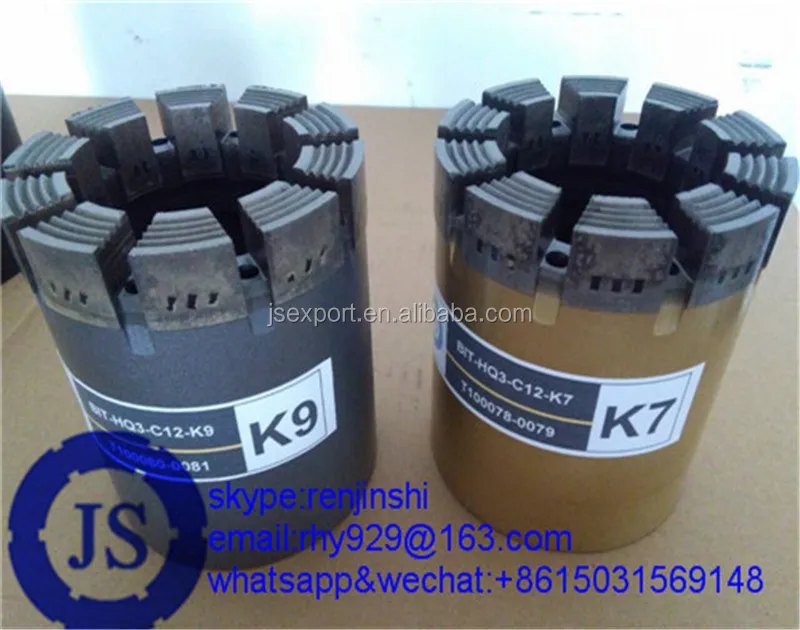 diamond core drill bits for hard rock/NX diamond core drill bits/exploration core drilling bit