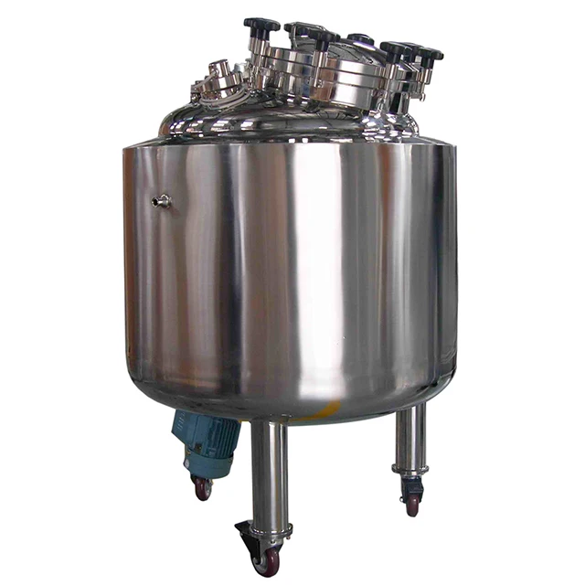 500L Mixing Tank with Jacket and Insulation