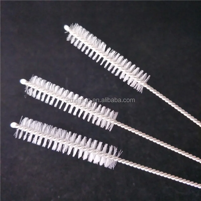 Stainless steel drinking straws clean brushes